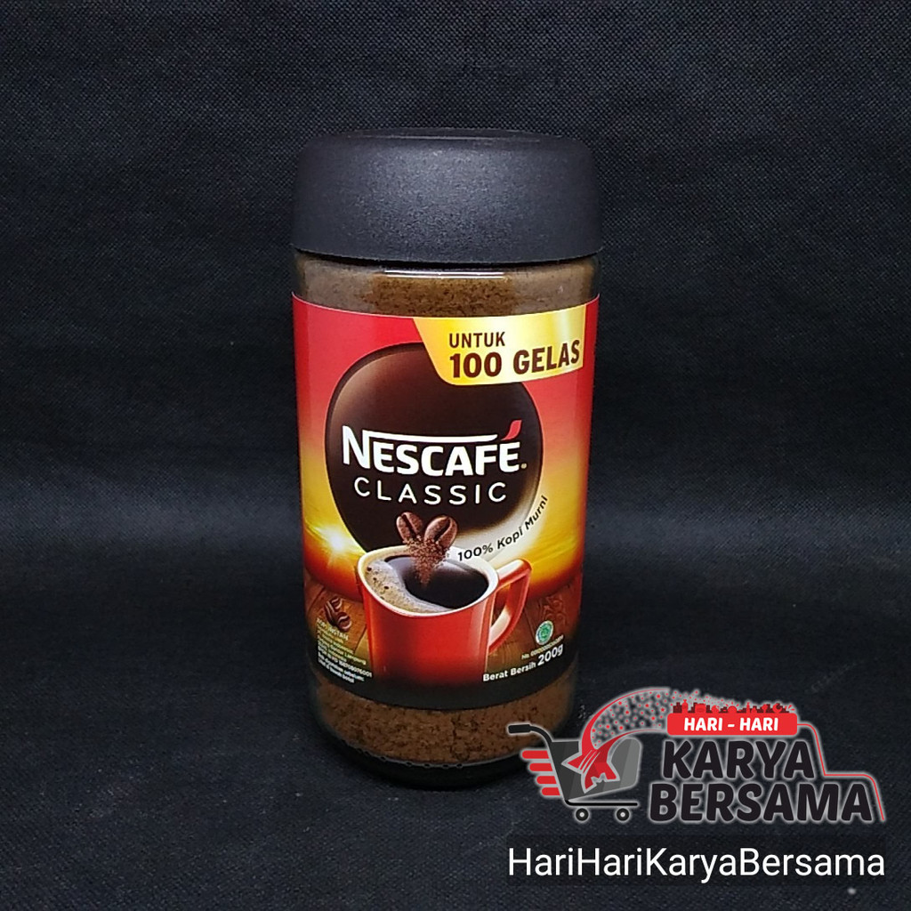 

BUBUK KOPI NESCAFE CLASSIC 200GR
