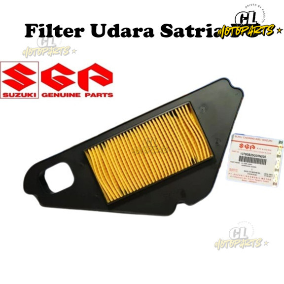 CL - Filter udara Satria FU 150 SATRIA FU Old Lama Suzuki SGP INJEKSI saringan hawa Motor Spare part