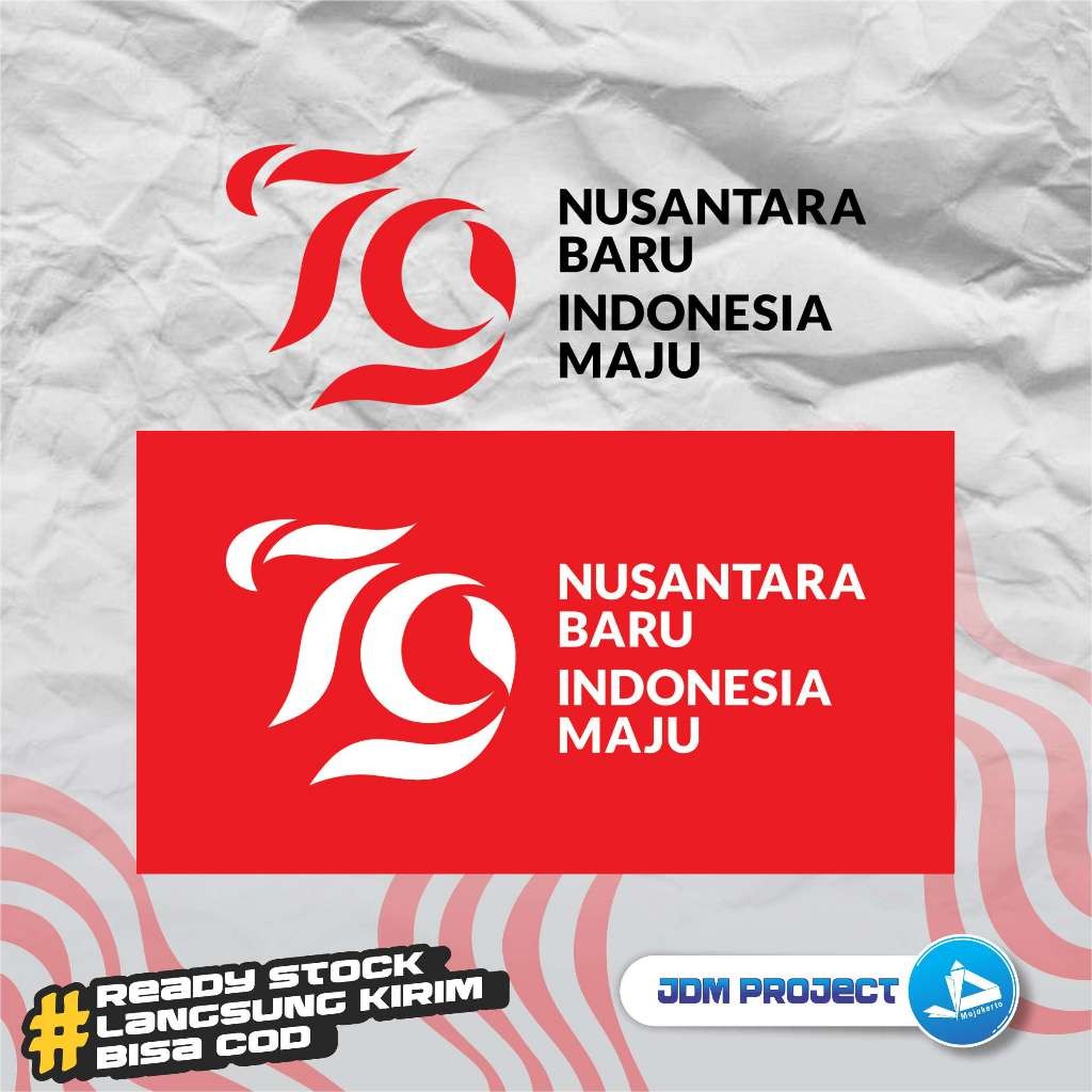 

Cetak Kilat - Cutting Stiker Logo HUT RI 79 kemerdekaan agustusan (Bisa COD) Langsung Kirim