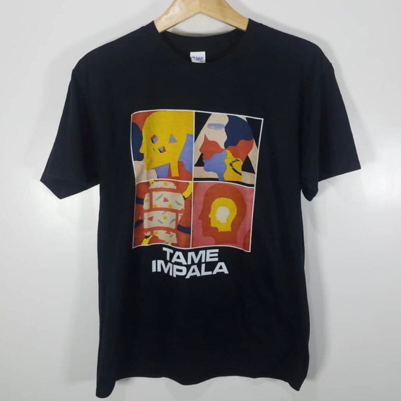 Tshirt TAME IMPALA Kaos band TAME IMPALA Cotton combad 24s Tebal