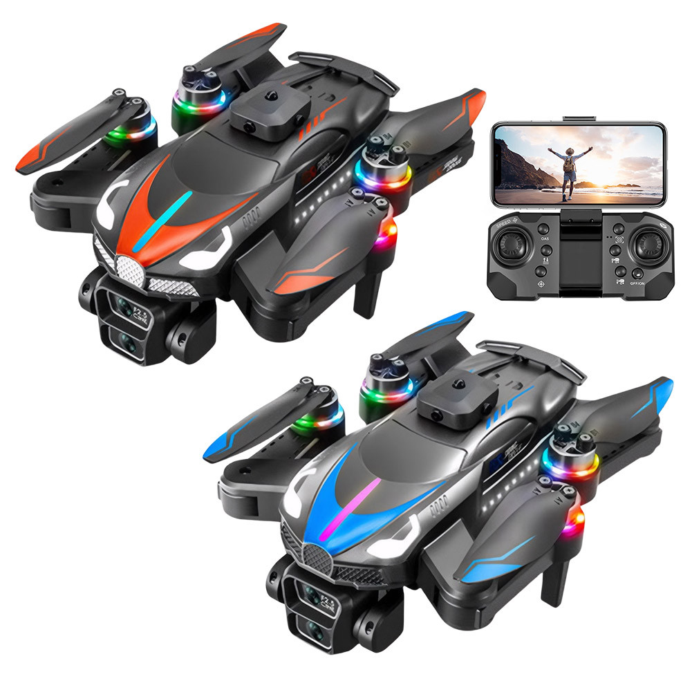 

8K HD Dual Camera Foldable Drone Obstacle Avoidance RC Quadcopter Optical Flow Positioning Brushless Motor Drone Christmas Gifts