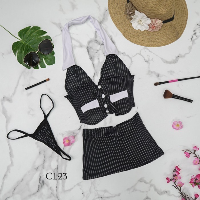 Kostum Lingerie Costume Costume Office Secretary Motif Cl23