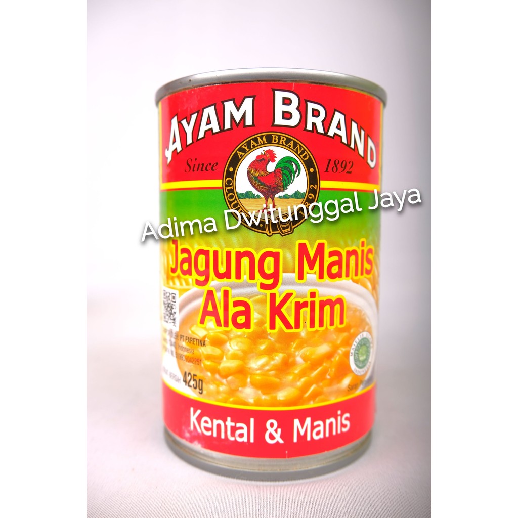 

Ayam Brand Sweet Corn Cream Style / Jagung Manis Ala Krim 425gr