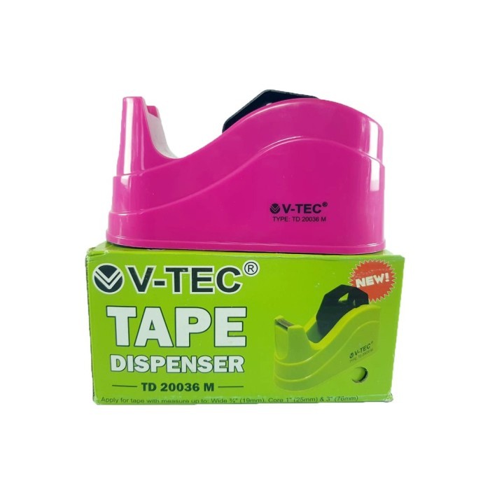 

V-TEC TAPE DISPENCER TYPE TD 20036 LARGE