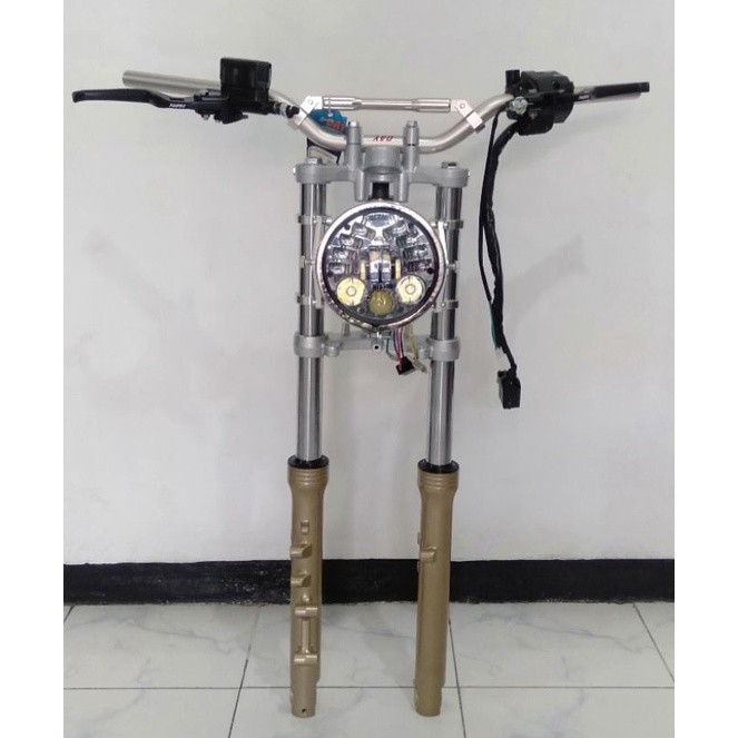 Shock skok depan ninja R set PNP CB, GL, MP, Tiger
