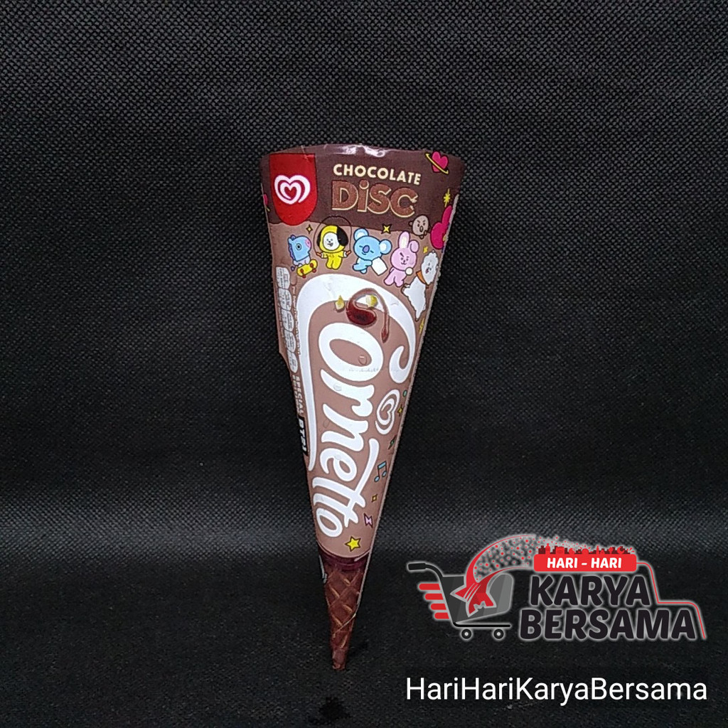 

ICE CREAM WALL'S CORNETTO DISC CHOCOLATE GLEE 108ML