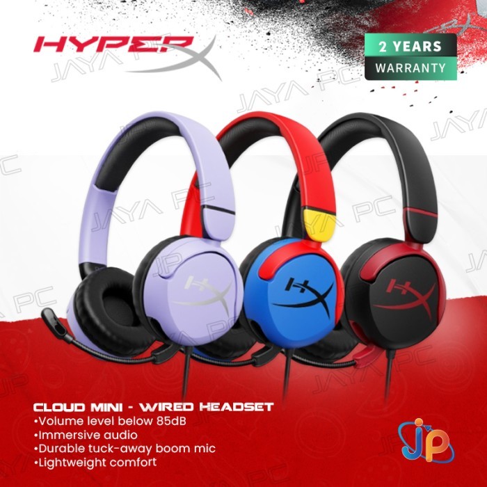 HyperX Cloud Mini - Wired Headset Gaming