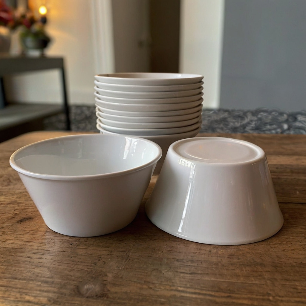 PROMO 12 PCS KOBOKAN TEBAL SEMI MELAMIN MANGKOK