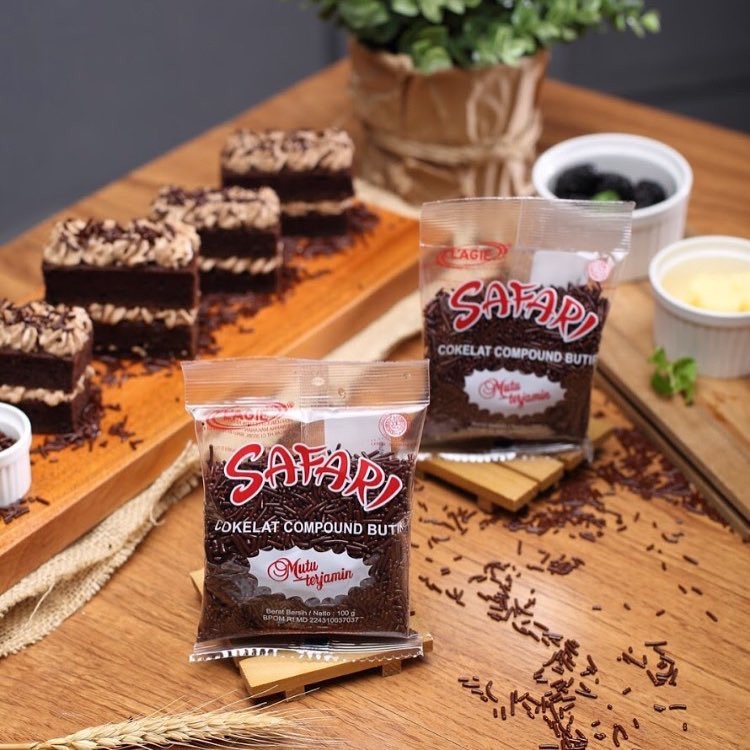 

❤ BEAUTY ❤ Lagie Meses Coklat Safari