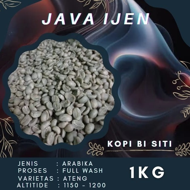 GreenBean Arabika Java Ijen Dryhull Prosess