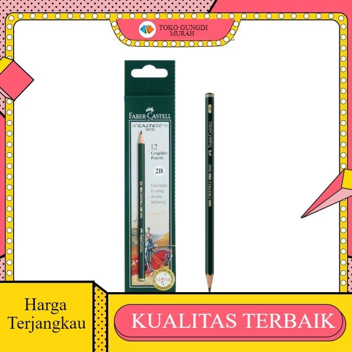 

Pensil Kayu/ Pensil 2B/ Pensil Faber Castell