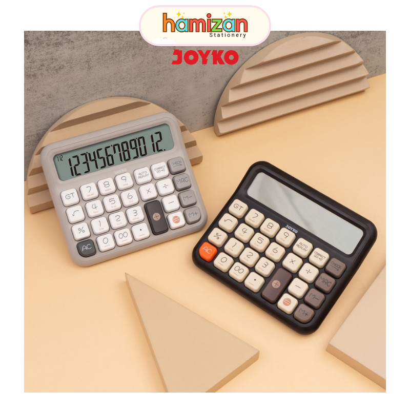 

Joyko Desktop Calculator / Kalkulator Meja 12 Digit Dual Power / Layar LCD CC-63BCO / Calculator Kalkulator Joyko CC-63BCO 12 Digits Check & Correct Murah Berkualitas