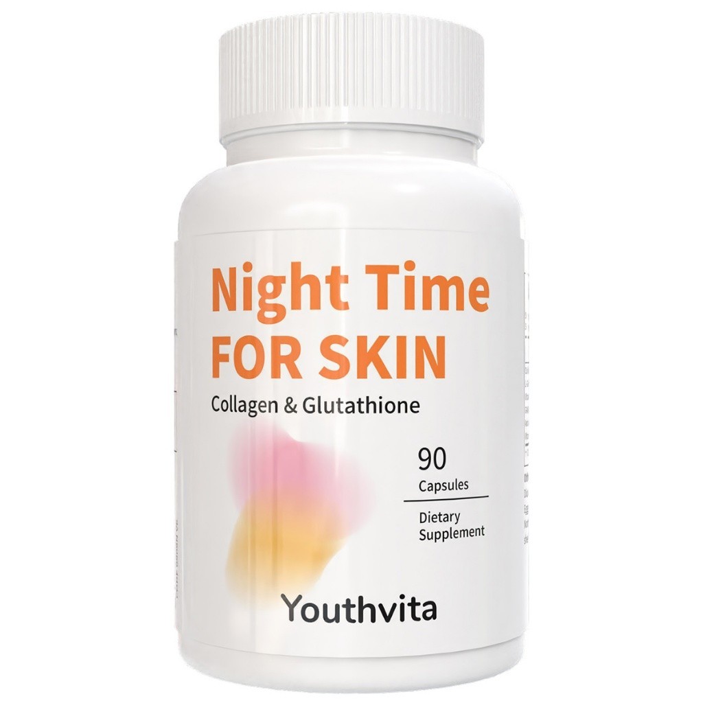 Youthvita Collagen Peptides I Glutathione Astaxanthin suplemen, 90 kapsul