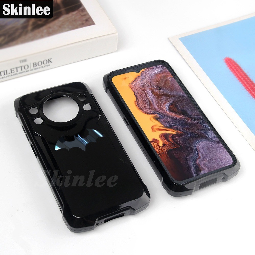 Phone case For Cubot Kingkong Power 3 ES ES Back cover Luxury Frosted Matte Back Slim Metal Bat Man 