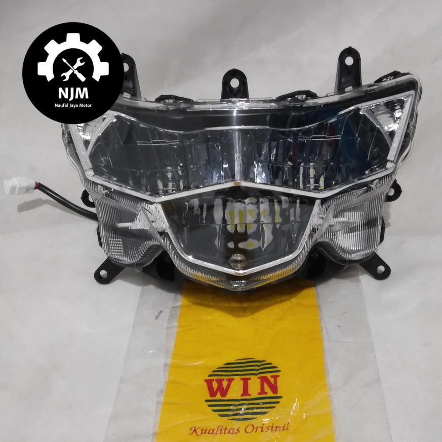 Lampu Depan Mio Soul GT 125 Blue Core + LED 2015 2016 2017 2018 WIN | reflektor headlamp WIN | head 