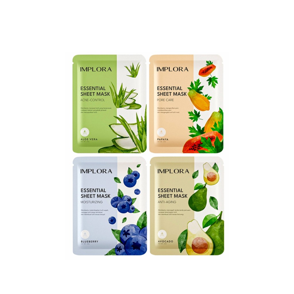 NAJMIA Implora Essential Sheet Mask