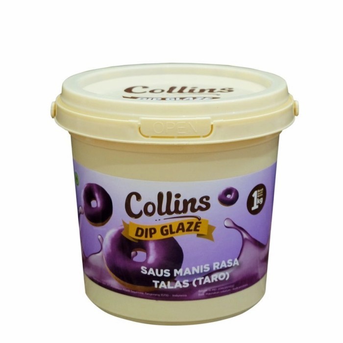 

New Item COLLINS DIP GLAZE TARO 1KG