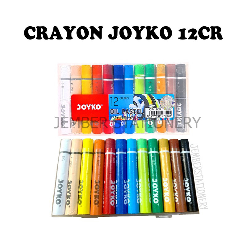 

Crayon Joyko Mini 12 Warna | Krayon Joyko 12CR