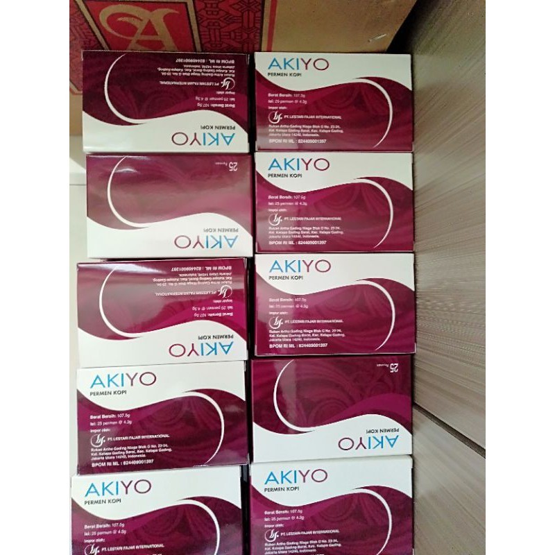 

Akiyo Ginseng isi 25pcs