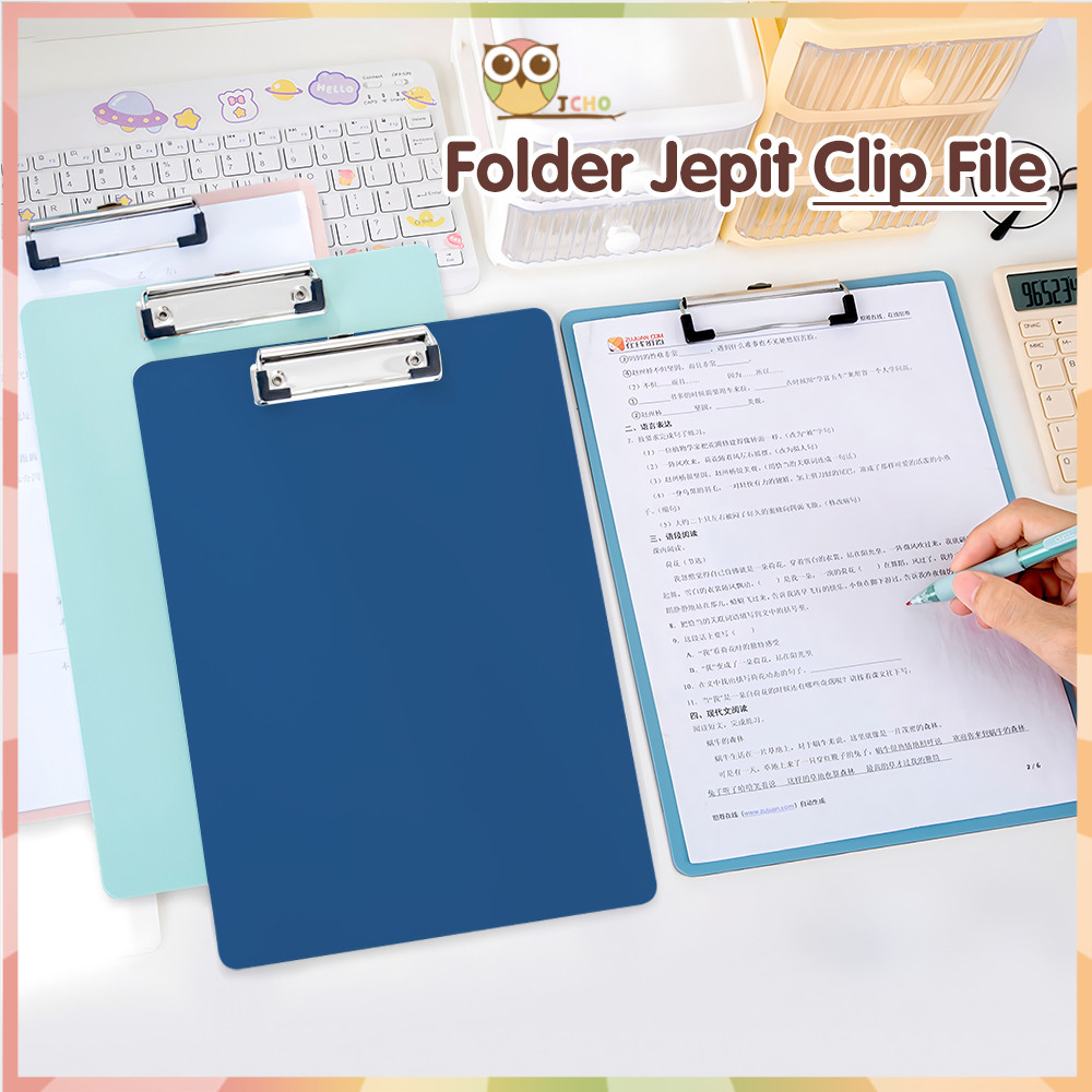 

JCHO Papan Ujian Clipboard A4 Papan Jalan Multifungsi Pastel