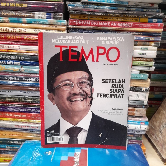 Ori Buku Majalah Tempo Setelah Rudi Siapa Terciprat 19 25 Agustus 2013