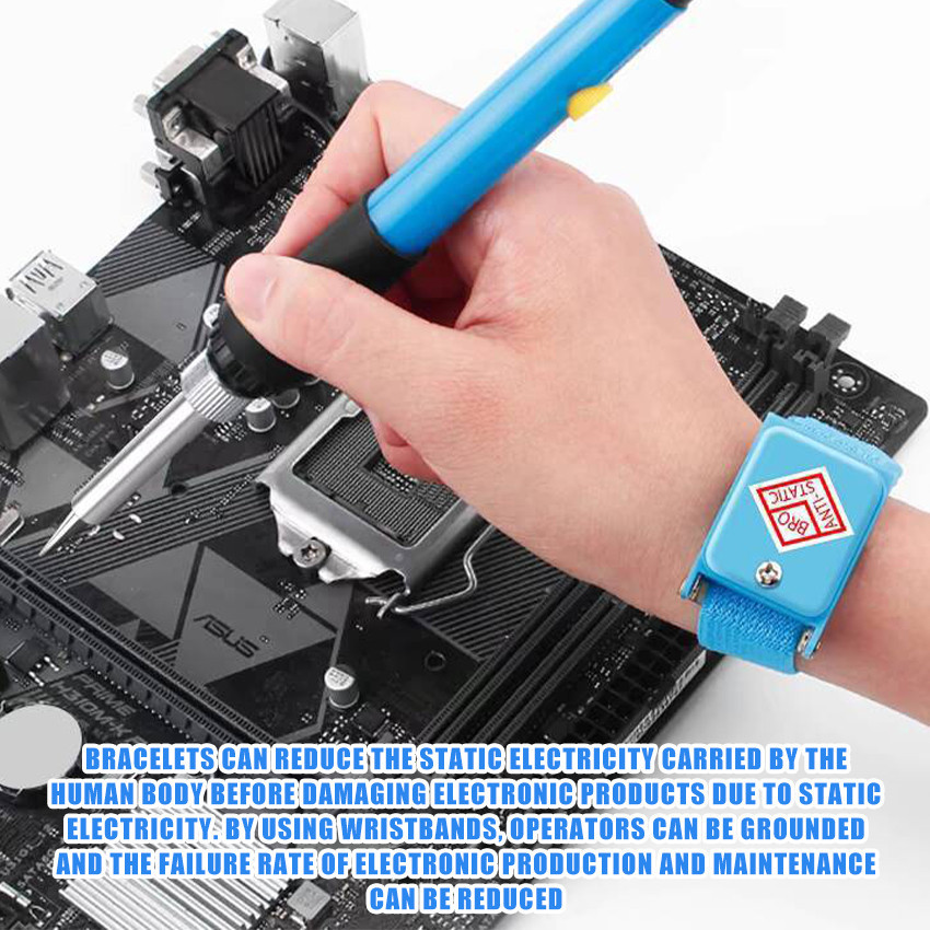 Alat Gelang Strap Anti Pengaman Kesetrum Setrum Arus Listrik Statis - Alat Keselamatan Teknisi