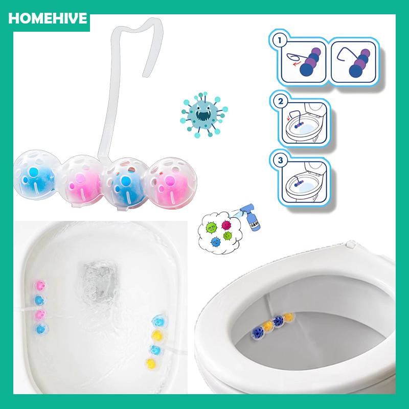 Penghilang Bau WC / Penghilang Bau Kamper Toilet / Pewangi Kamar Mandi / Kamper Gantung / Pengharum 