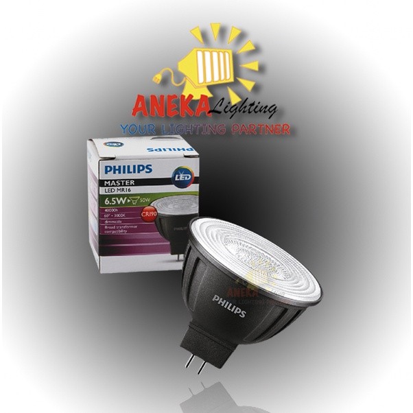 Philips Master LED MR16 6,5W 2700k / 3000K /4000K 12V Dimmable