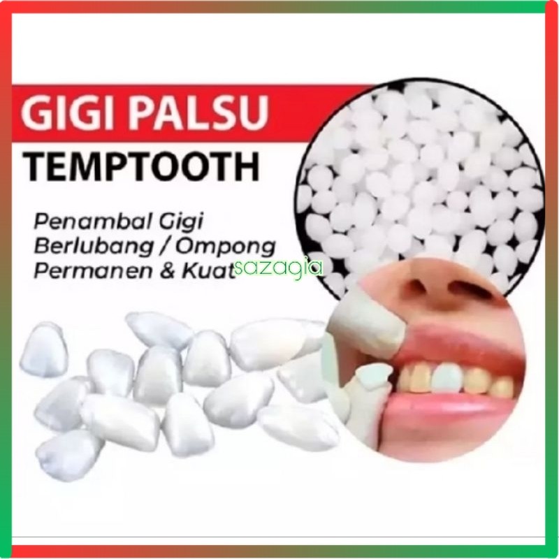 (SG) Penambal Gigi Ompong Temptooth Penambal Gigi Patah Instan / Gigi Palsu Instan / Diy Tooth