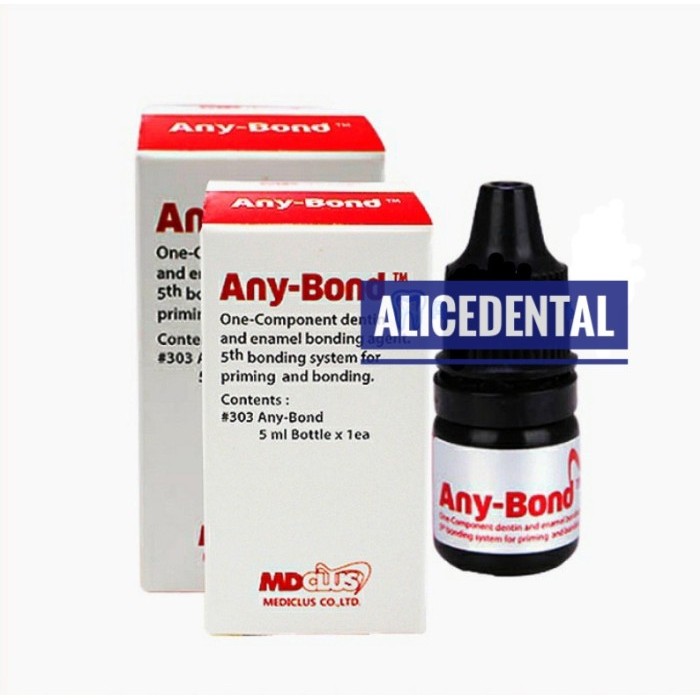 Anybond any-bond dental bonding gigi generasi 5 lem composite komposit