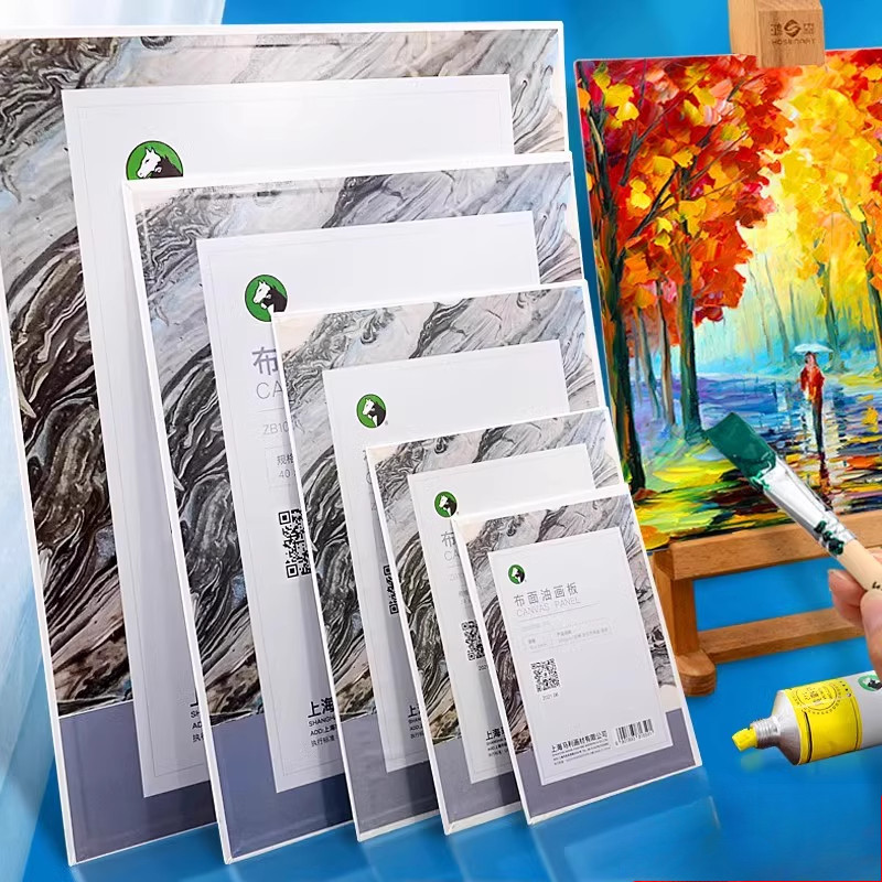 

Cotton Canvas Oil Painting Board Oil Painting Canvas Oil Painting Beginner Practice Board Oil Paint Supplies