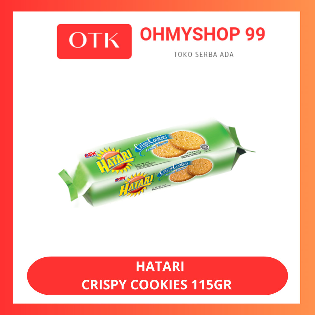 

HATARI Crispy Cookies Lemon Biscuit 115gr