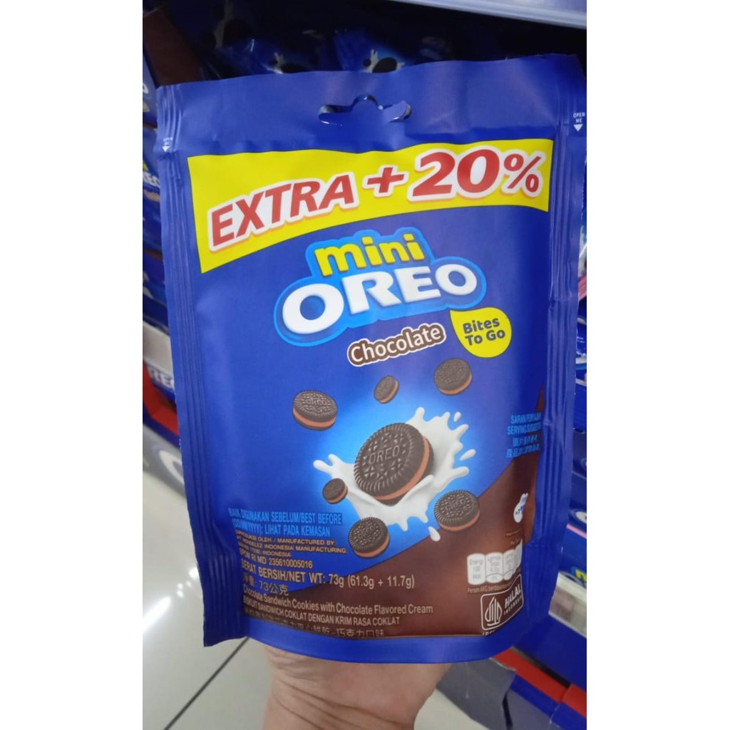 

OREO MINI 61 GRam COKLAT pouch