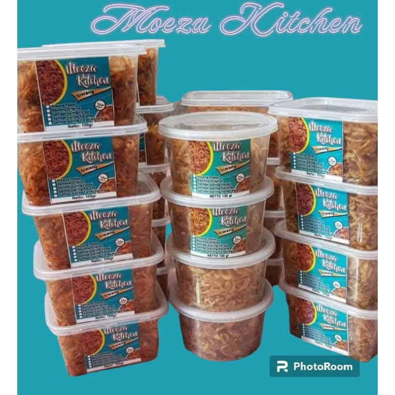 

MOEZA KITCHEN SIWANG KEMASAN 100 GRAM. TOPING MAKANAN