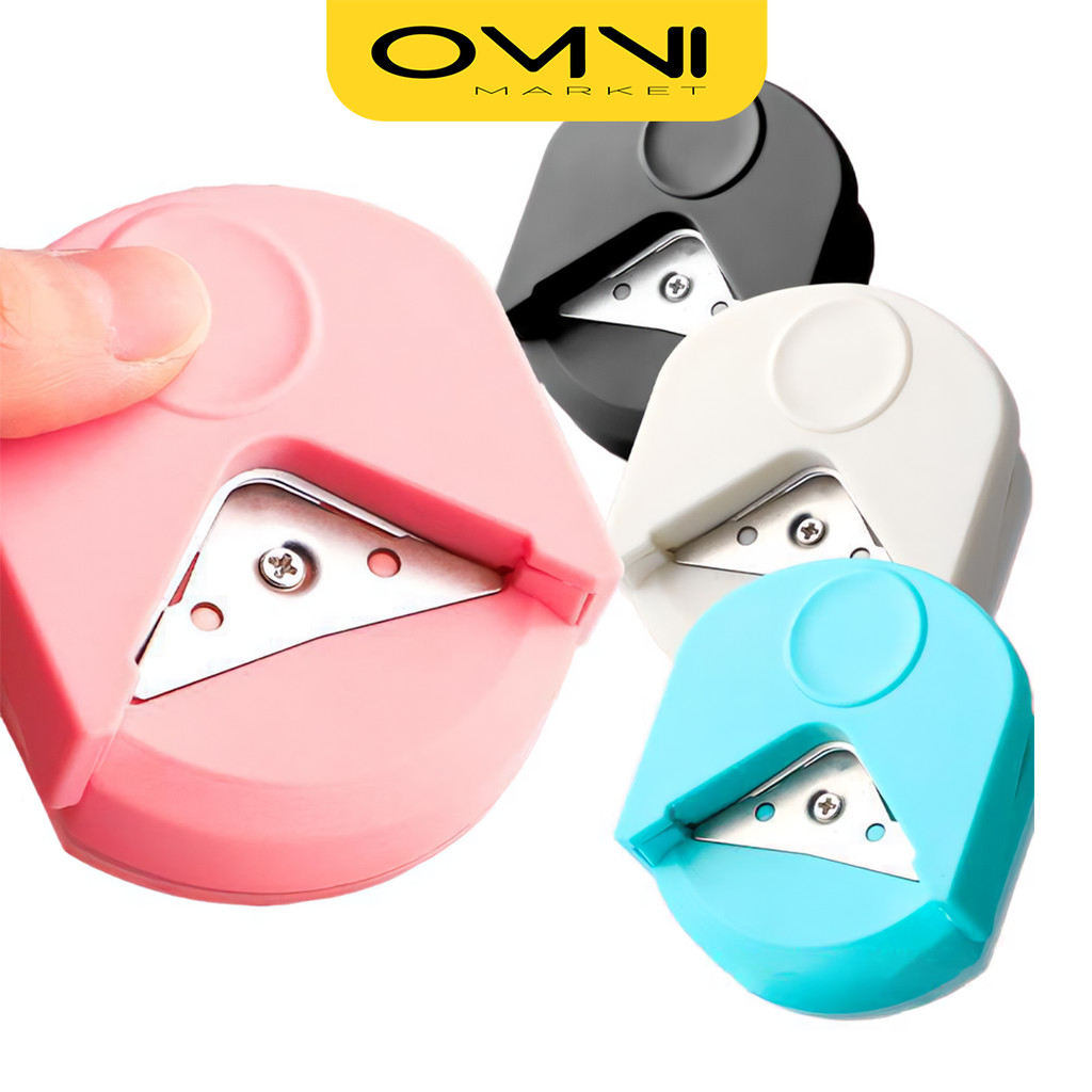 Paper Round Corner R4 Cutter Puncher Pemotong Kertas Pembentuk Sudut Kertas ATK3014