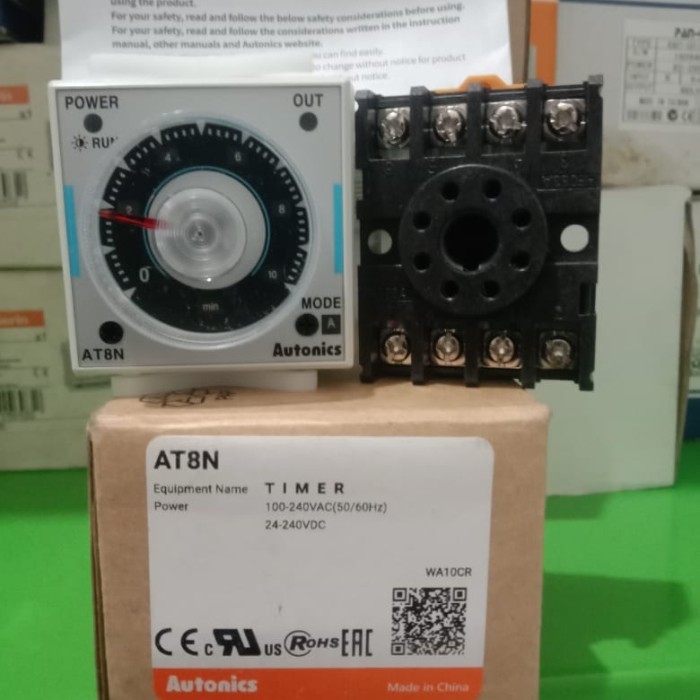 autonics timer at8n