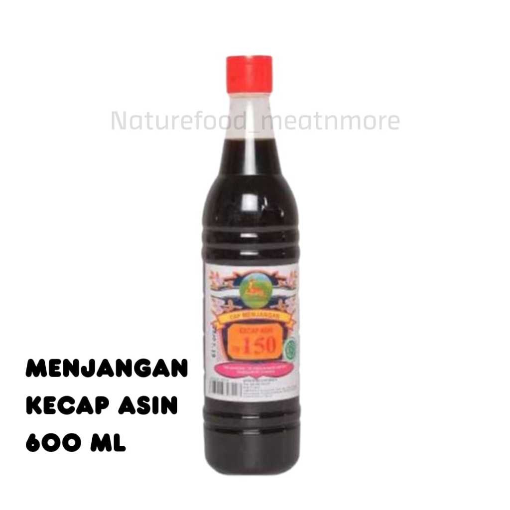 

NATUREFOOD KECAP ASIN CAP MENJANGAN 150 isi 600ml