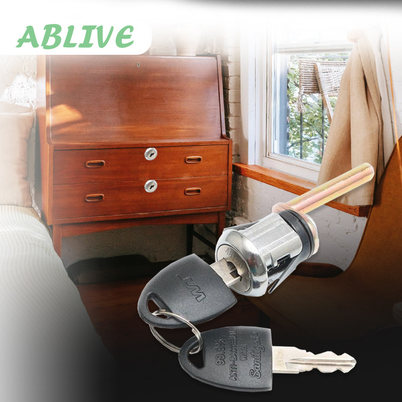 Kunci Slot Lemari 1pcs Kunci Laci Kunci Filling Cabinet