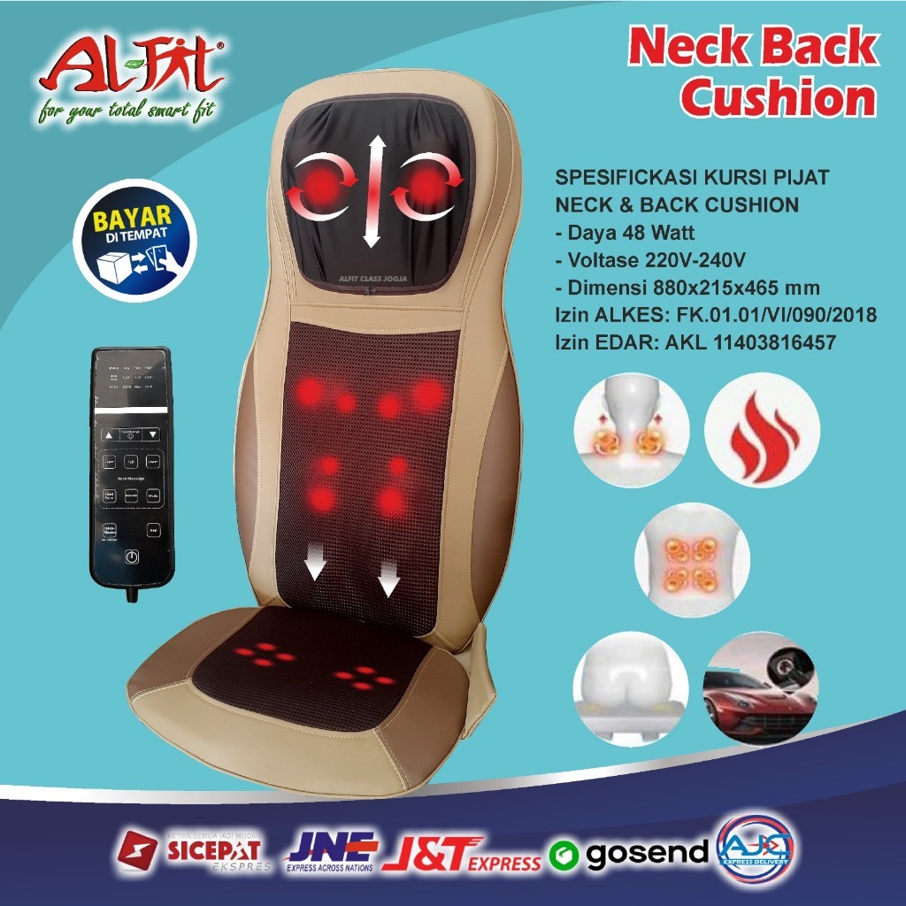 KURSI PIJAT MOBIL KURSI PIJAT KANTOR KURSI PIJAT PORTABLE KURSI PIJAT ADVANCE NEO