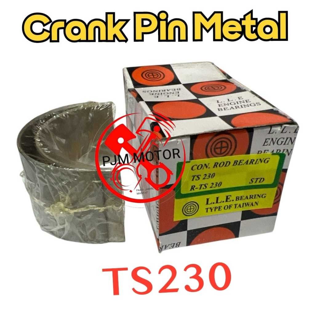 

TS230 cpm crank pin metal matalan bantalan mesin pengerak diesel yanmar 23pk amplas