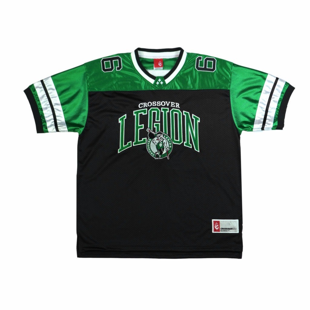 JERSEY CROSSOVER "CELTIC" GREEN BLACK