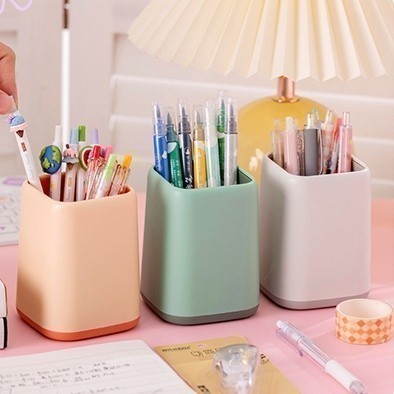 

Tempat Pensil Dan Pulpen Polos Simple Serbaguna Minimalis Pen Holder 929