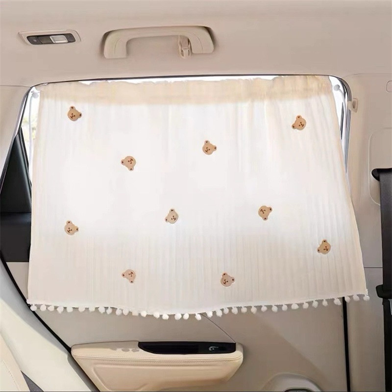 DOMOR_SHOP Tirai Mobil Sun Screen Bayi Anti UV Portable Car CurtainGorden Penutup Jendela Mobil Kara