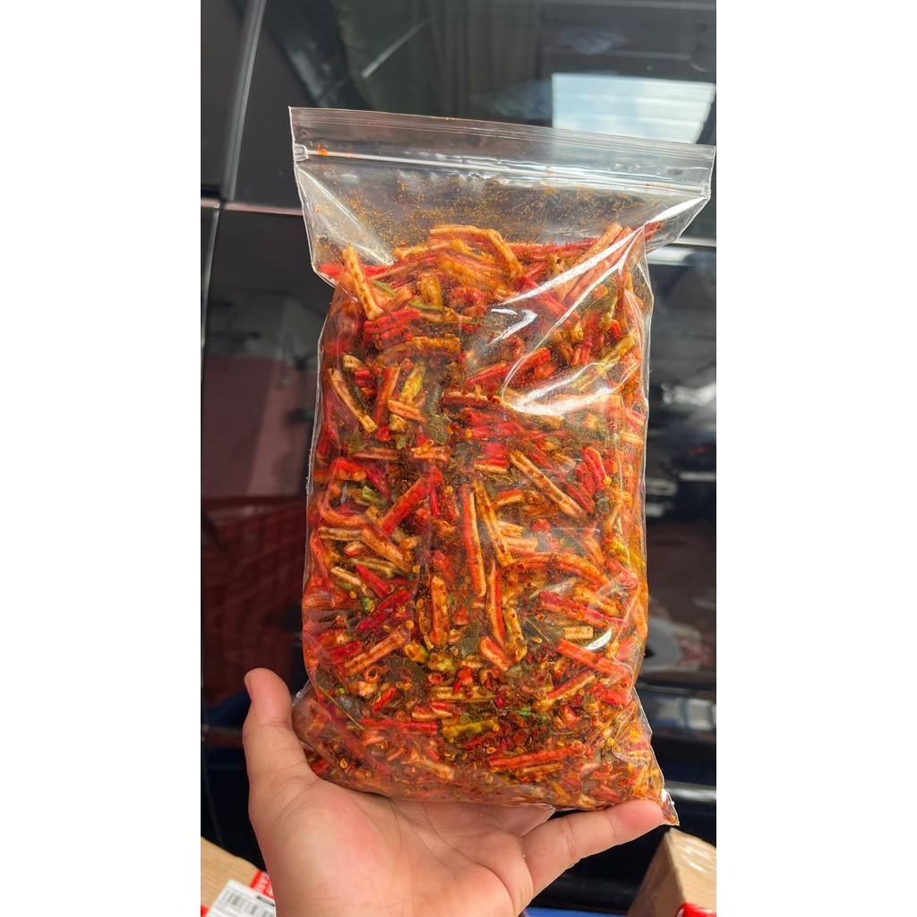 

seblak kerupuk jaat beton pedas daun jeruk/original daun jeruk varian kemasan 500gr 250gr 100gr Cemilan Kering