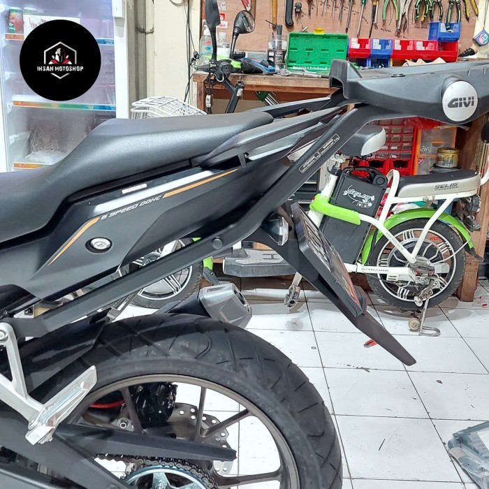 Breket Braket Top Box SRV Givi Honda New CB150X CB150R - SRV GIVI