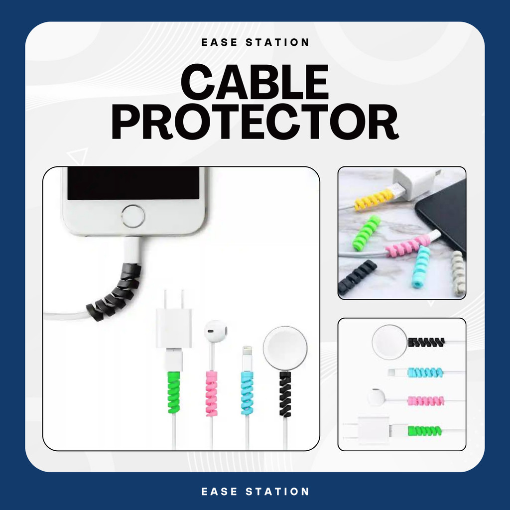 PELINDUNG KABEL SPIRAL SILICON KABEL CABLE PROTECTOR SPIRAL PELINDUNG KABEL