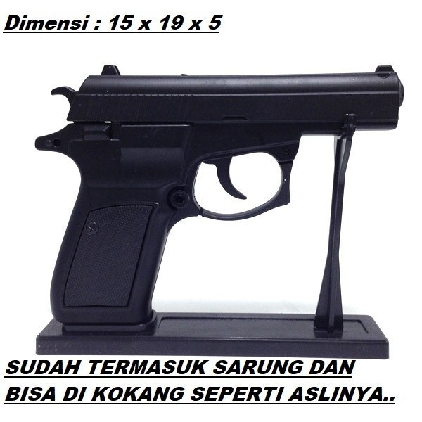 COD - korek api model pistol z83 full besi bisa di kokang seperti asli.