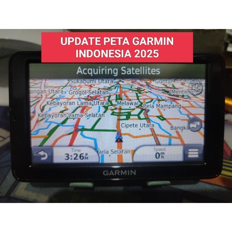 peta GPS Garmin nuvi edge 66s dll update map 2025 navigasi mobil motor micro sd