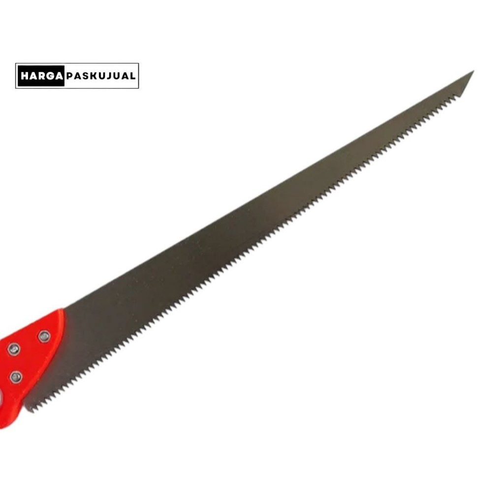 Gergaji Runcing Lancip Teflon Potong Kayu Triplek Kikir Mesin 14 Inch Hand Compass Saw Teflon 350Mm