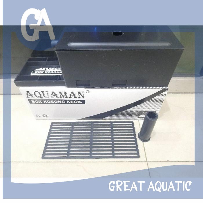 filter box kosong KECIL AQUAMAN top filter atas aquarium